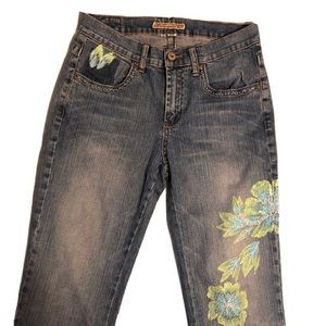 Z Cavaricci Beaded Jeans